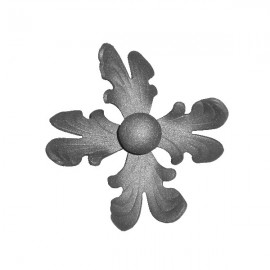 Wrought iron flower 252-01