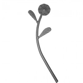 Wrought iron flower 251-03