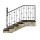 Wrought iron staircase E0113