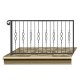 Wrought iron railing BD0003