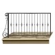 Wrought iron railing BD0014