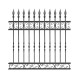 Wrought iron fence V0002