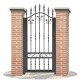 Fences doors wrought iron PV0001