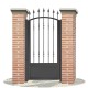 Fences doors wrought iron PV0009