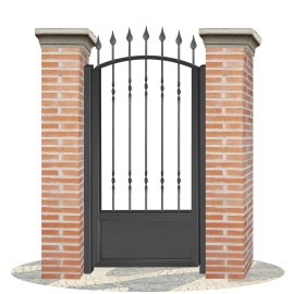 Puertas de Vallas en hierro forjado PV0009