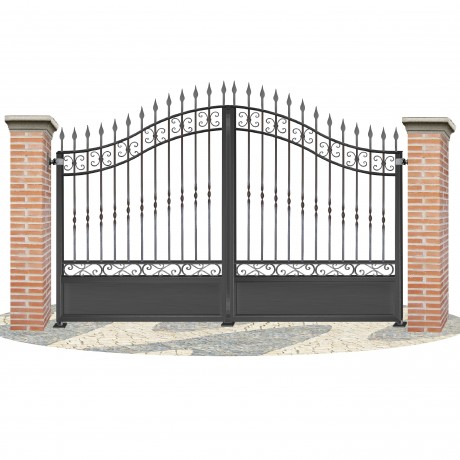 Fences doors wrought iron PV0012