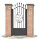 Puertas de Vallas en hierro forjado PV0013