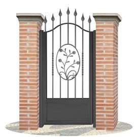Puertas de Vallas en hierro forjado PV0013