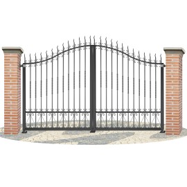 Puertas de Vallas en hierro forjado PV0014