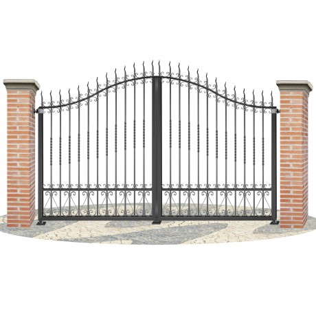 Puertas de Vallas en hierro forjado PV0014