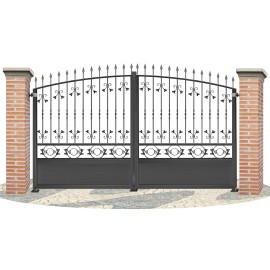 Fences doors wrought iron PV0024