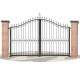 Fences doors wrought iron PV0025