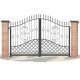Puertas de Vallas en hierro forjado PV0026