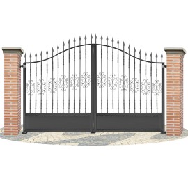 Fences doors wrought iron PV0027