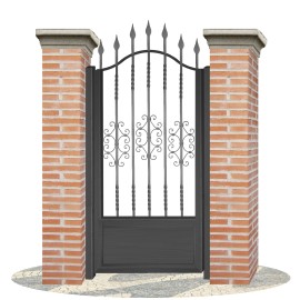 Puertas de Vallas en hierro forjado PV0027