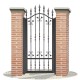 Puertas de Vallas en hierro forjado PV0005