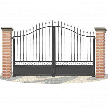 Fences doors wrought iron PV0028