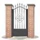 Fences doors wrought iron PV0032