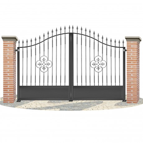 Puertas de Vallas en hierro forjado PV0032