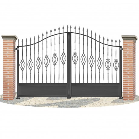 Fences doors wrought iron PV0033