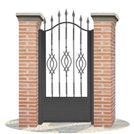 Fences doors wrought iron PV0033