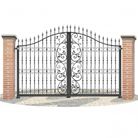 Fences doors wrought iron PV0034