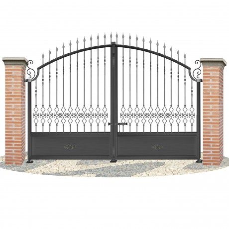 Fences doors wrought iron PV0037