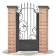 Fences doors wrought iron PV0038