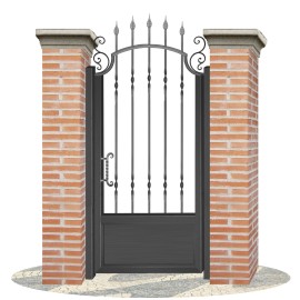 Fences doors wrought iron PV0040