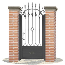 Puertas de Vallas en hierro forjado PV0043