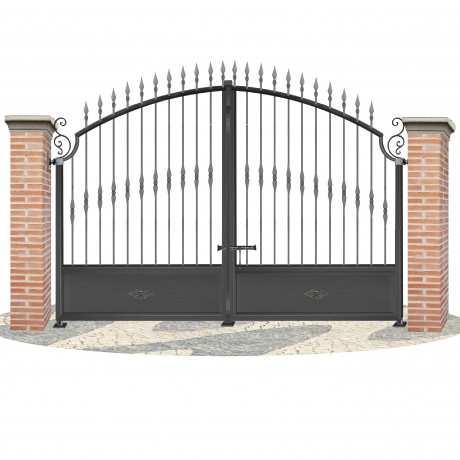 Fences doors wrought iron PV0044