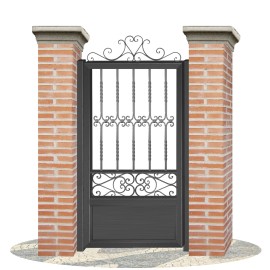 Puertas de Vallas en hierro forjado PV0045