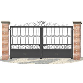 Fences doors wrought iron PV0045