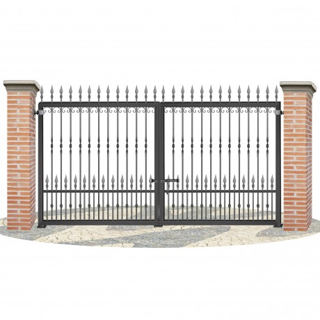 Fences doors wrought iron PV0046