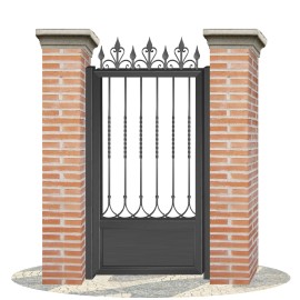 Puertas de Vallas en hierro forjado PV0048