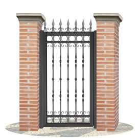 Fences doors wrought iron PV0049