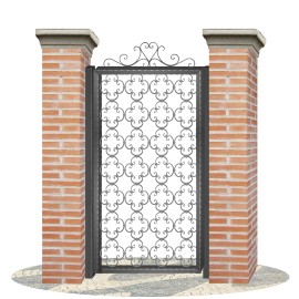 Fences doors wrought iron PV0054