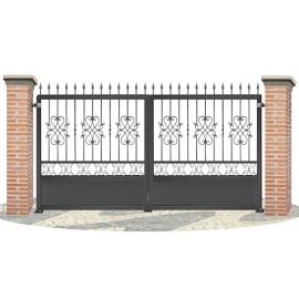 Fences doors wrought iron PV0058