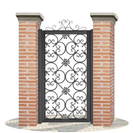 Fences doors wrought iron PV0060