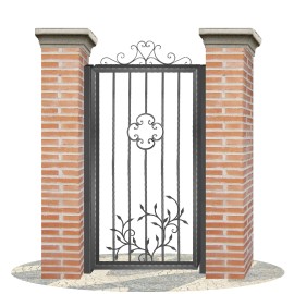 Puertas de Vallas en hierro forjado PV0072