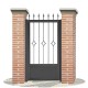 Fences doors wrought iron PV0074