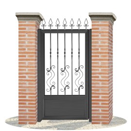 Puertas de Vallas en hierro forjado PV0063