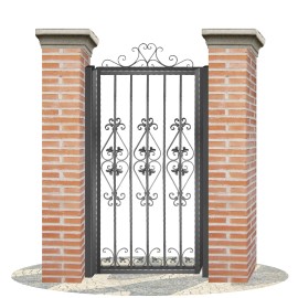 Fences doors wrought iron PV0064