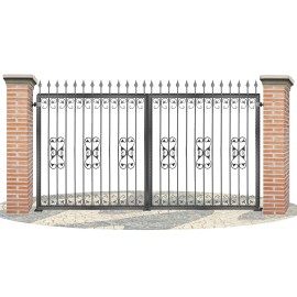 Fences doors wrought iron PV0066