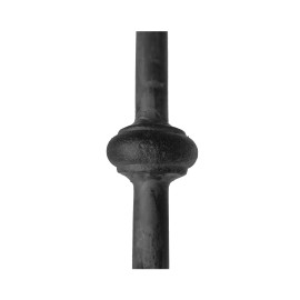 Wrought iron round heavy bar 554-18