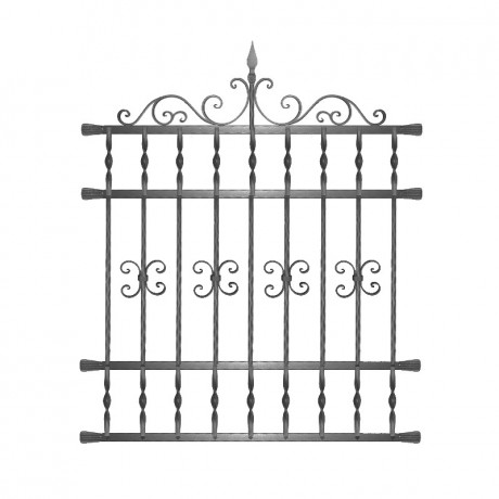 Wrought iron window grilles R0001
