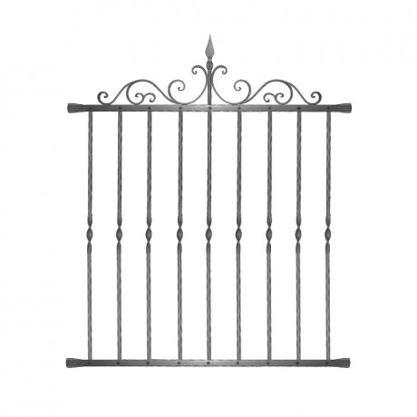 Wrought iron window grilles R0009