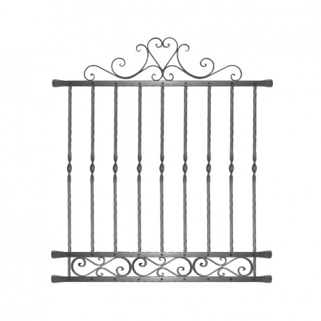 Wrought iron window grilles R0005