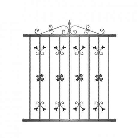 Wrought iron window grilles R0007