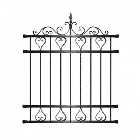 Wrought iron window grilles R0008